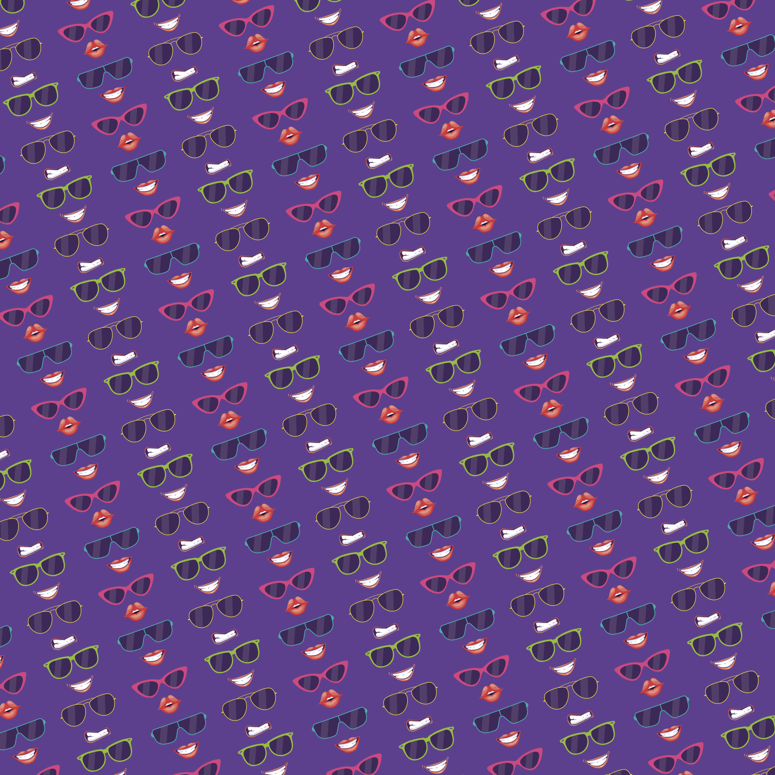 pattern occhiali